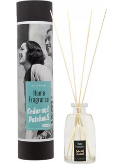 Home Fragrance Cedro e Patchouli, Αρωματικό Χώρου με Sticks Κέδρος & Πατσουλί 250ml