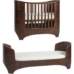Leander Classic Πολυμορφική Κούνια για Στρώμα 66x116cm Walnut