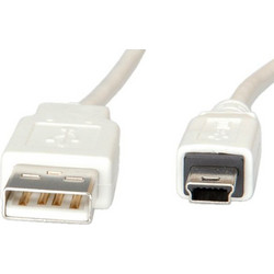 USB 2.0 Cable, Type A - 5-Pin Mini, 3.0 m - S3143