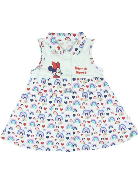Βρεφικό Φόρεμα Minnie Mouse Ουράνια Τόξο Disney Baby