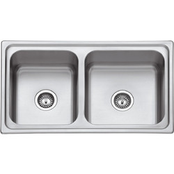 Karag BL 888 Ένθετος Νεροχύτης Inox Σατινέ 86x50cm