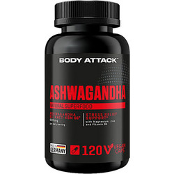 Body Attack Ashwagandha 120 Κάψουλες