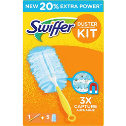 Swiffer Dusters Χειρολαβή με 5 Ανταλλακτικά Πανάκια