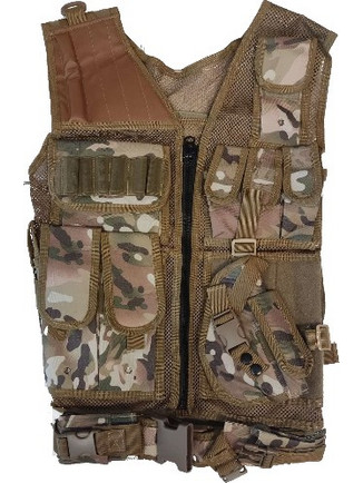 Γιλέκο Μάχης HoneybeeLY Tactical Vest - Καφέ - One Size