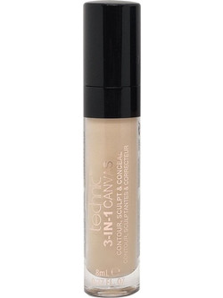 Technic 3 In 1 Canvas Contour Sculpt & Conceal Porcelain Liquid Concealer 8ml