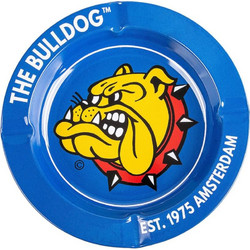 The Bulldog Original Blue Metal Ashtray