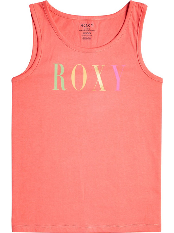Roxy Παιδικό T-Shirt Αμάνικο Κοραλί ERGZT03964-MJV0