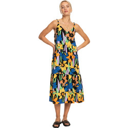 Roxy Waiting Line Midi Καλοκαιρινό Φόρεμα ERJWD03704-KVJ6