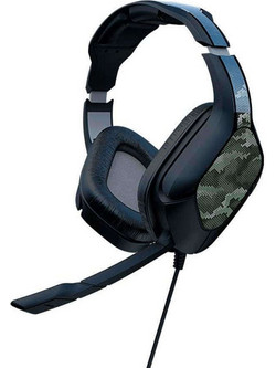 Gioteck HC-2 Gaming Headset Over Ear Camo Green