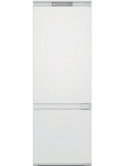 Whirlpool WH SP70 T121 Εντοιχιζόμενος Ψυγειοκαταψύκτης 394lt Full No Frost Υ193.5xΠ69xΒ55.1cm Λευκός