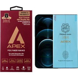 IDOL 1991 APEX POLYMER NANOTECH FILM IPHONE 12 PRO MAX 6.7in FULL COVER WITH INSTALLATION KIT