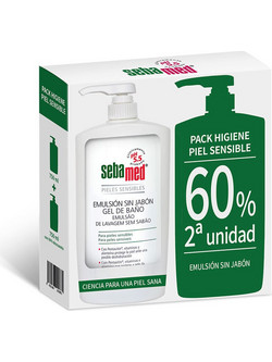 Sebamed Sensitive Skin Αφρόλουτρο σε Gel για Ευαίσθητο Δέρμα 2x750ml
