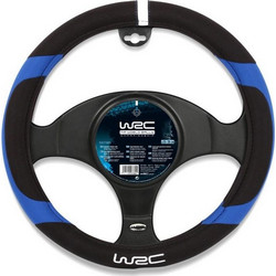 Μαύρο-μπλέ κάλυμμα τιμονιού WRC(007384)