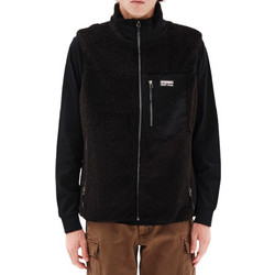 Emerson Αμάνικο Ανδρικό Μπουφάν Puffer Μαύρο 232.EM17.98