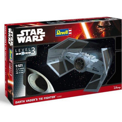 Revell Star Wars Darth Vader's TIE Fighter Συναρμολογούμενο Πλαστικό Μοντέλο Διαστημικού Οχήματος 1:121