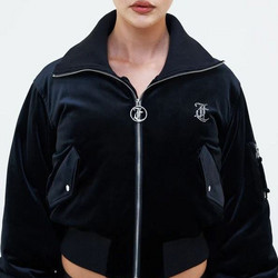 Juicy Couture Rydell Γυναικείο Μπουφάν Κοντό Μαύρο JCWCO23328-101