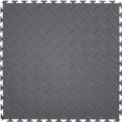 Πλακάκι συνεργείου από pvc ITIA γκρι 50x50x0.6cm 1τμχ