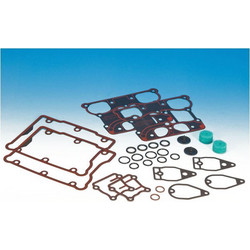 James Φλάτζες Rocker Box Μοτοσυκλέτας για Harley Davidson '99 - '17 Twin Cam | Cover Gasket Kit Twin Cam RCM