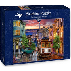 Puzzle Bluebird Puzzle San Francisco Trolley 1000 Κομμάτια