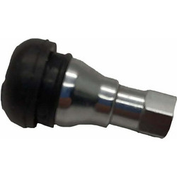 Βαλβιδα Tubeless ισια 11,5mm φαρδια κοντη με νικελ καλυμμα