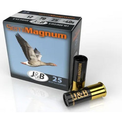 J&B Semi Magnum Φυσίγγια Συγκέντρωσης 12Cal 70mm 40gr 25τμχ