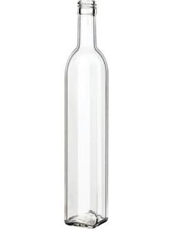 Μπουκάλι Γυάλινο 500ml MARASCA (Καπάκι Φ31,5) - Διαφανές 30τεμ