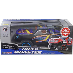 Kider Toys Truck Monster High Speed Τηλεκατευθυνόμενο Τζιπ Off Road 1:12