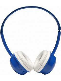 Denver BTH-150 Ασύρματα Bluetooth Ακουστικά On Ear Μπλε