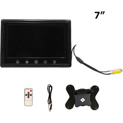 Οθόνη 7" TFT 12V για Ταμπλό Αυτοκινήτου Universal με Τηλεχειριστήριο D-118