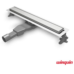 Wirquin Flat Liner 40 Κανάλι ντους 40εκ Inox AISI 304