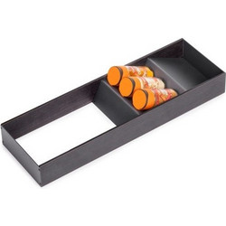 ΜΠΑΧΑΡΟΘΗΚΗ ORGANIZER ΜΕ ΚΛΙΣΗ EMUCA ORDERBOX 3069235 150X470MM ΑΝΘΡΑΚΙ