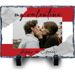 Πέτρα με φωτογραφία Valentine