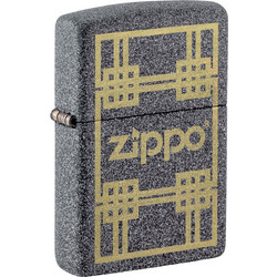Zippo 48791 Logo Iron Stone