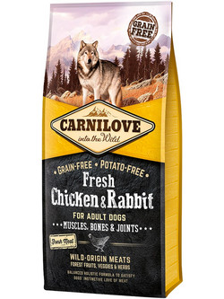 Carnilove Adult Dog Fresh Chicken & Rabbit 12kg