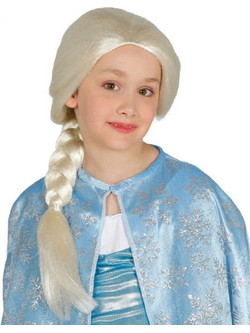 Αποκριάτικη Περούκα Παιδική Πριγκίπισσα Του Πάγου (3540)