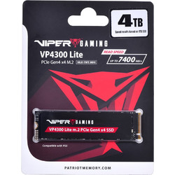 Patriot VP4300 Lite SSD 4TB M.2 NVMe PCI Express 4.0