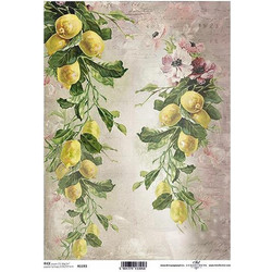 Ριζόχαρτο lemons 21x29εκ. (ITD-R1193) (ΠΑΚ3)