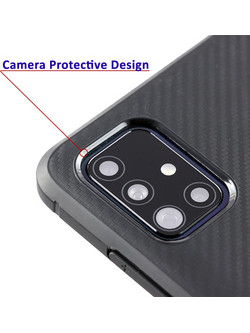 Volte-Tel Carbon Rugged Camera Protective Θήκη Black (iPhone 12 Pro Max)