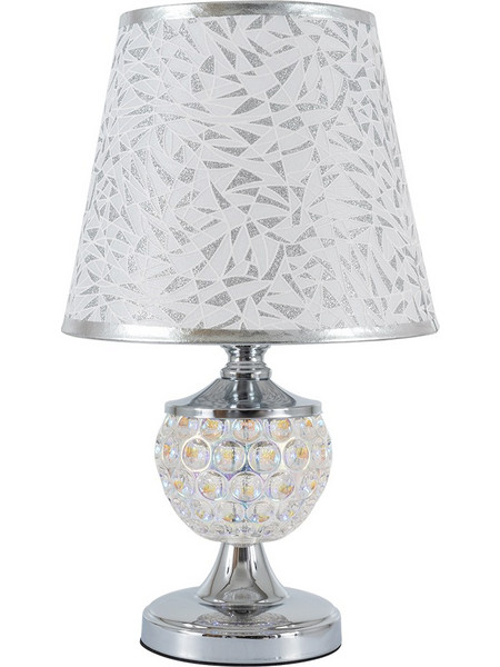 ARlight TLC6832 Πορτατίφ Ασημί Φ24xΥ40cm