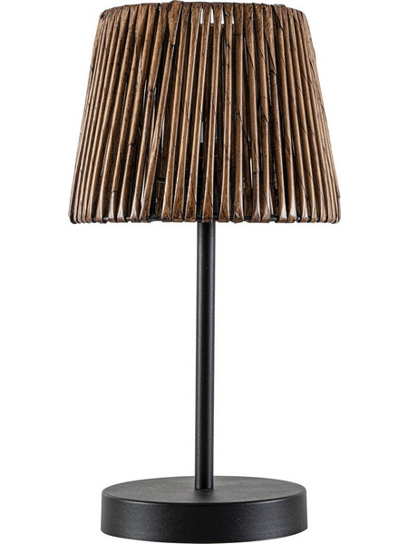 ARlight TLT6812 Πορτατίφ Ε27 Καφέ Μαύρο Φ25xΥ48cm