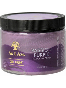 As I Am Curl Temporal Color Passion Purple Ημιμόνιμη Βαφή Μαλλιών Χωρίς Αμμωνία 182gr