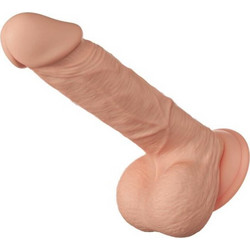 Baile Beautiful Encounter Bahamut Ρεαλιστικό Dildo με Βεντούζα & Όρχεις 21.8cm Flesh