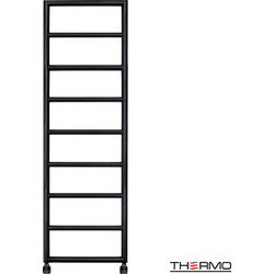 ΘΕΡΜ. ΠΕΤΣ/ΣΤΡΑ INOX TEMPO 150x50 SILK BLACK TEM15050-401