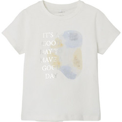 Name It Παιδικό T-Shirt Κοντομάνικο Λευκό 13226170
