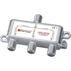 Opticum Splitter 3 way, 5-2400Mhz, power pass
