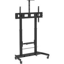 Techly ICA-TR45 Βάση Τηλεόρασης Δαπέδου Τροχήλατη 55"-110" έως 120kg