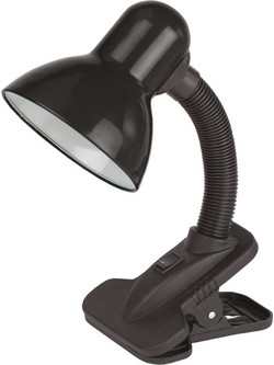Avide Avide Basic Φωτιστικό Γραφείου Κλιπ Μαύρο Max 60W 10213