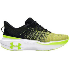 Under Armour Infinite Elite Ανδρικά Αθλητικά Παπούτσια για Τρέξιμο Μαύρα Lime 3027189-002