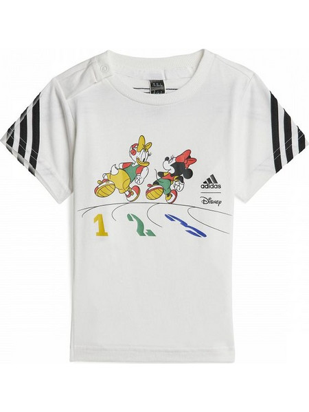 Disney Mickey Mouse Tee White/Black