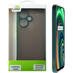 Lime Successories Lime Θηκη Xiaomi Redmi Note 13 Pro Plus 5G 6.67'' Hardshell Fusion Full Camera Protection Green With Yellow KEYS